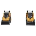 thumbnail image 4 of CAT Caterpillar 272D2 Skid Steer Loader Yellow & CAT 297D2 Compact Track Loader Set 1/64 Diecast Models by Diecast Masters, 4 of 6