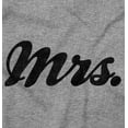 thumbnail image 2 of Mrs. Bride Bachelorette Honeymoon Women's Plus Size Graphic Tee Brisco Brands 5X, 2 of 5