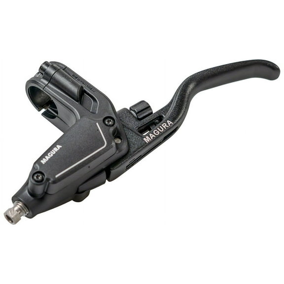 Magura MT C ABS Disc Brake Master Cylinder and Lever Assembly - 2-Finger, Left, Aluminum Blade, Black
