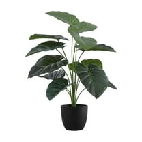 Artificial Plant - 24" Tall - Indoor - Table - Potted - Green Leaves