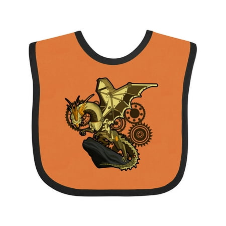 

Inktastic Steampunk Dragon Gift Baby Boy or Baby Girl Bib