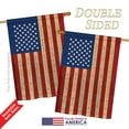 thumbnail image 2 of Breeze Decor H111050-BO Star Spangled Americana Patriotic Impressions Decorative Vertical 28" x 40" Double Sided House Fla, 2 of 2