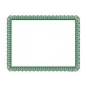 Masterpiece Studios Certificates 8.5" x 11" Green and White 100/Pack (961036S)