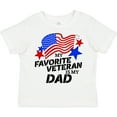 thumbnail image 3 of Inktastic My Favorite Veteran is My Dad Boys or Girls Toddler T-Shirt, 3 of 5