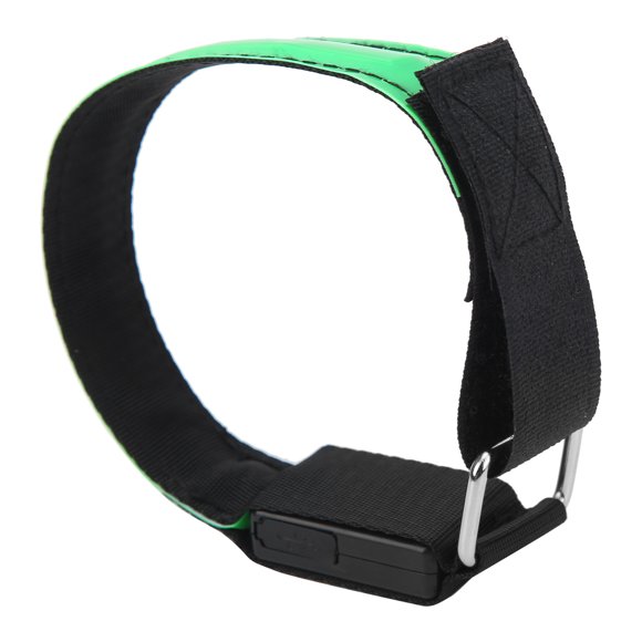 LED Running Armband, Night Wrist Band Folding Resistance For Outside Night Activities For Runners Green,White,Blue