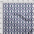 thumbnail image 2 of oneOone Cotton Poplin Fabric Diamond Ikat Print Sewing Fabric BTY 56 Inch Wide, 2 of 4