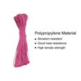 thumbnail image 3 of Polypropylene Rope Braid Cord 328ft/100M 7-Strand Core 0.2"(5mm) Dia Bright Pink and Black, 3 of 6