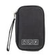 thumbnail image 1 of Naiovety Estuche Cremallera Poliéster Multicompartimentos Bolsas de almacenamiento Capacidad Organizador de cables de viaje Transporte de Almacenamiento y organización del hogar Negro Naiovety HA075200-02, 1 of 6