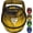 Yellow, variant on RDX Kettlebell Weights with handles, Available In 4.4lb, 8.8lb, 13.2lb, 17.6lb, 22.0lb