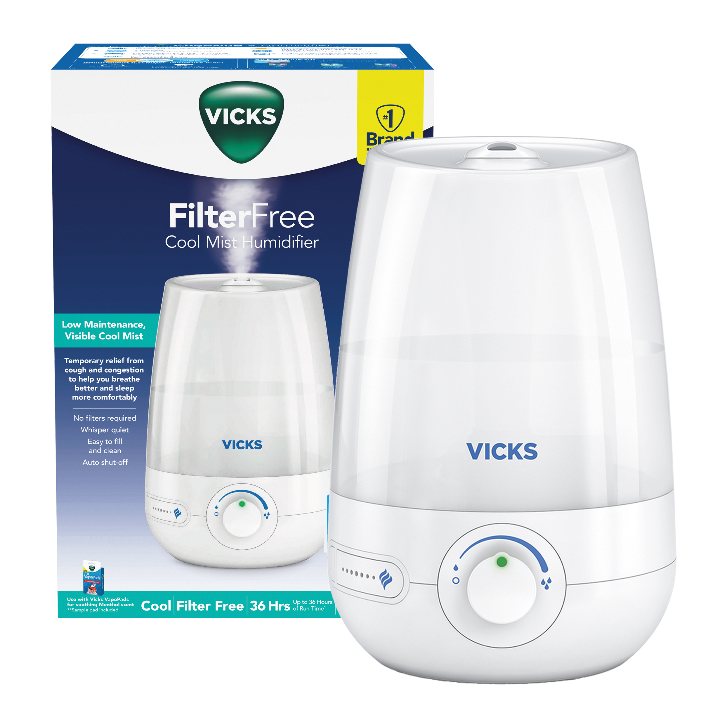 Vicks 1 Gallon Cool Mist Humidifier photo 1