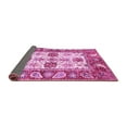 thumbnail image 2 of Ahgly Company Indoor Rectangle Abstract Pink Modern Area Rugs, 7' x 10', 2 of 4