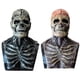 thumbnail image 1 of Máscara de calavera aterradora de Halloween de sílice para mascarada de fiesta de Halloween (gris), 1 of 4