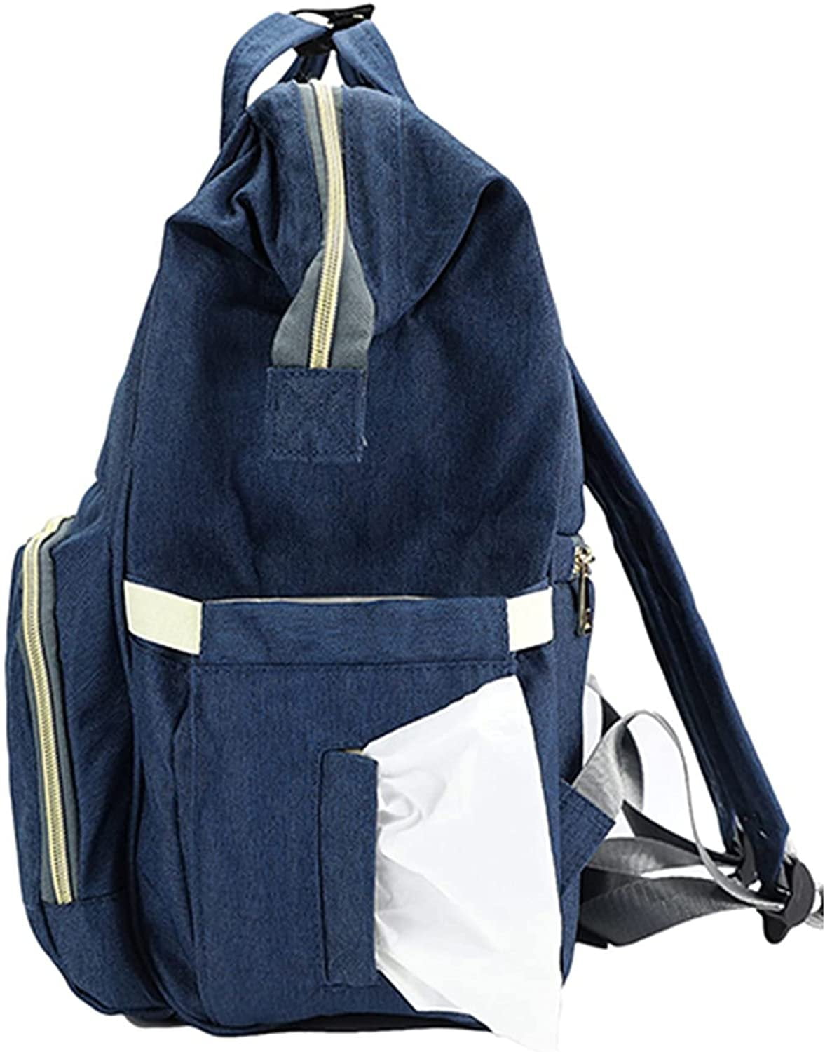 Diaper Bag Backpack Baby Bag Multifunction Maternity Travel Changing Pack Water Resistant Nappy Tote Navy