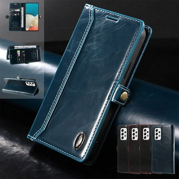 For Samsung Galaxy S22/S22 /S22 Ultra Phone Case,Shockproof PU Leather Flip Wallet Card Holder Cover,Silm Stand Case Cover
