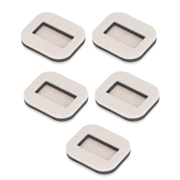 Taza con ruedas para piso de madera dura NikouMX 5 uds rueda de Fieltro para silla