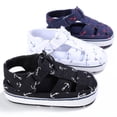 thumbnail image 4 of xiaxaixu Baby Magic Paste Sandals Soft Crib Sole Print Non-slip Canvas Sneakers, 4 of 5