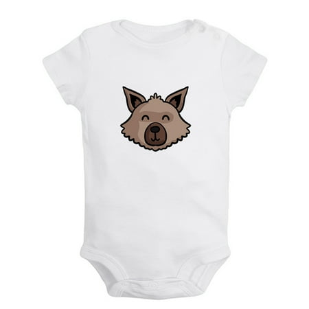 

I Am a Carnivore Funny Rompers For Babies Animal Gray Wolf Pattern Baby Jumpsuit Newborn Baby Unisex Bodysuits Infant Jumpsuits Toddler 0-24 Months Kids One-Piece Oufits