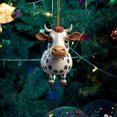 thumbnail image 1 of Decoraciones de árbol de Navidad perfecl colgante de Navidad Accesorios de fotos Adornos de acrílico de Granja para pared vacacion rebanadas colgantes, 1 of 8