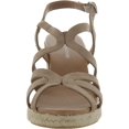 thumbnail image 2 of Eric Michael Womens Lindsey Suede Ankle Strap Wedge Sandals, 2 of 2