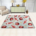 thumbnail image 2 of SKYSONIC Red Christmas Gnome Non-Slip Area Rug, Happy New Year Floor Carpet Comfort Floor Mats Decor for Indoor Front Porch,Living Room, Bedroom,Kitchen,72"x48", 2 of 7