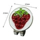 thumbnail image 4 of Marcador de pelota de golf de moda con clip para sombrero perfecl Fresa, 4 of 8