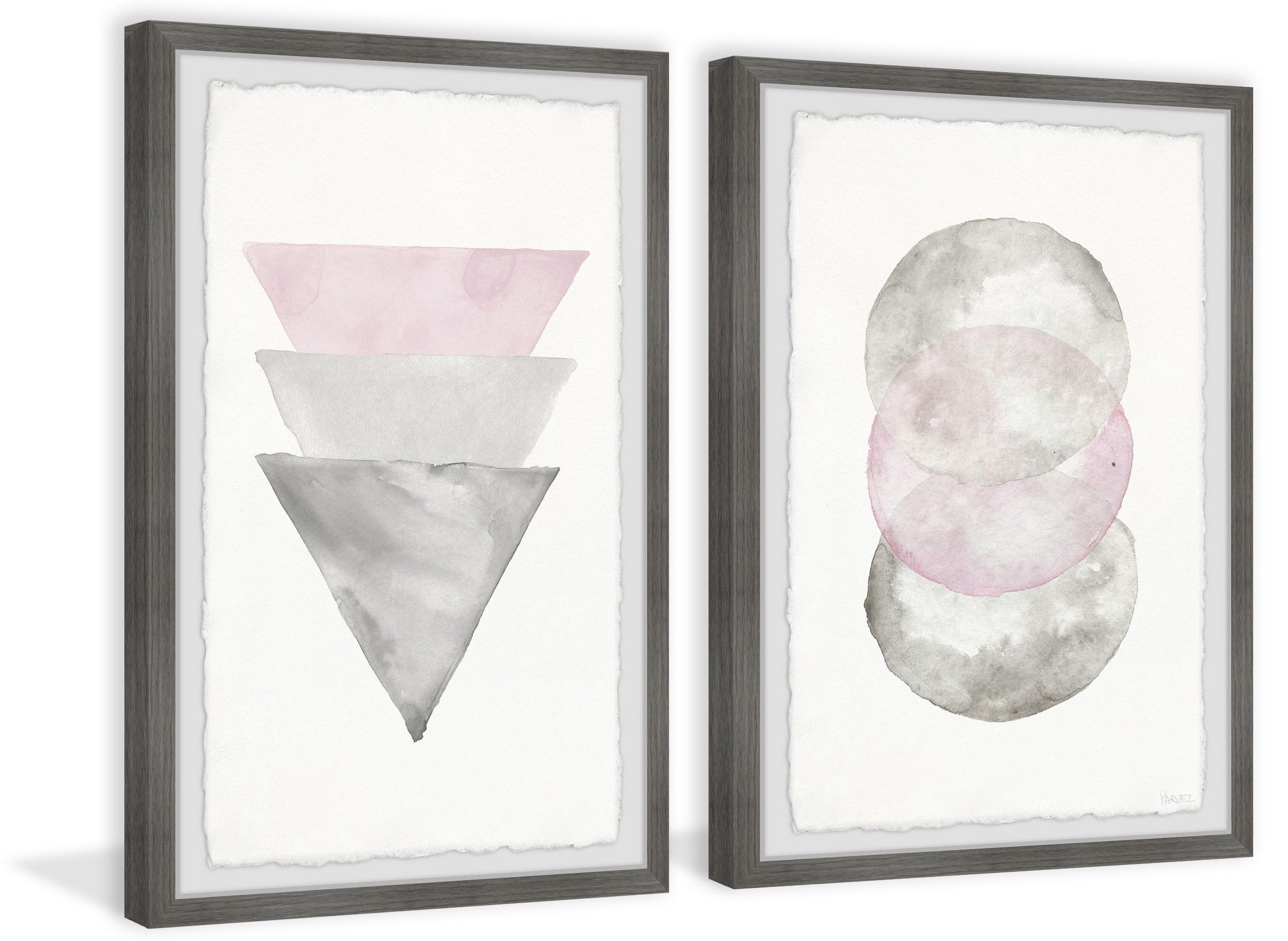 Parvez Taj Pick the Pinks Diptych