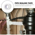 thumbnail image 5 of 2 Rolls of Plastic Tape Waterproof Tape Pipe Seal Tape Leak Seal Duct Tape for Home, 5 of 6