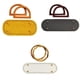 thumbnail image 1 of 3 piezas de bolsa de tejer para manualidades, almohadilla inferior para uñas, bolsas tejidas, de mano con Base de inserción, 1 of 9