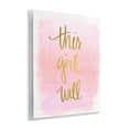 thumbnail image 4 of Stupell Industries This Girl Will on Pink Text & Numbers Painting Unframed Art Print Wall Art, 11 x 14, 4 of 8