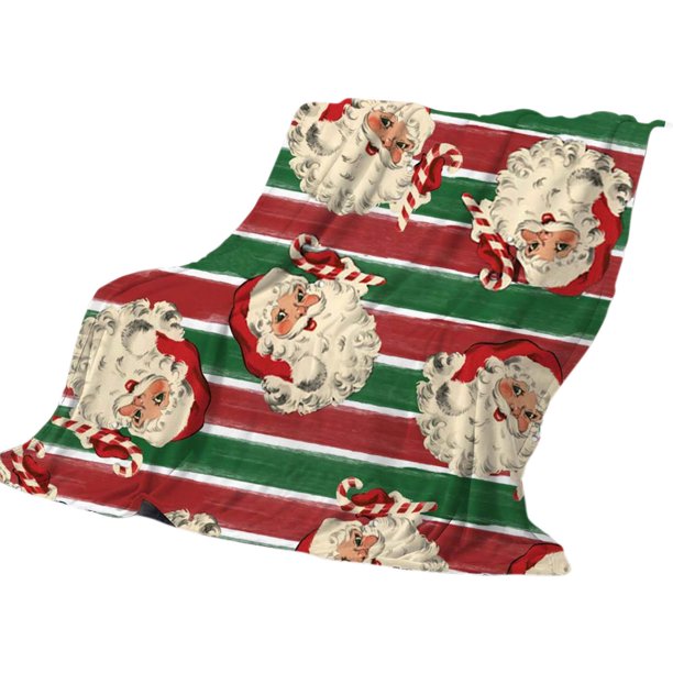 Ganfancp Manta Decoración Navideña Manta Festiva Rojo Manta Cobertura Festiva Árbol de Navidad Manta Sofá Polka Manta Franela Ofertas Del Día Sólo En Línea 1X Manta