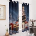 thumbnail image 3 of Merry Christmas Snowman Christmas Tree Luxury Window Curtains Blinds for Living Room Kids Bedroom Bathroom Kicthen Door Home Decor 2 Panels, 3 of 6