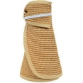 thumbnail image 5 of Chapeau de Soleil en Paille à Grand Bord UPF 50+ pour Femmes avec Visière Naturelle, 5 of 5