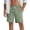 *5-Green, variant on VBVC Men's Cotton-Linen Shorts with Pockets,Lightweight Workout Golf Shorts For Men,Navy,S-2XL