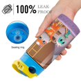 thumbnail image 3 of Kids Insulated Water Bottle - Super Kitties Stainless Steel Travel Bottle with Straw, Double Wall Vacuum Insulated Water Bottles for Boys Girls, 3 of 7