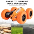 thumbnail image 4 of Coche De Control Remoto De Doble Cara, Coche Acrobático, 2,4 Ghz, Recargable, 180 Grados, Salto Mortal, Rotación De 360 ​​Grados, Coche Eléctrico De Juguete Vogacara FN002876-00, 4 of 6