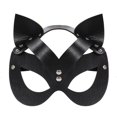 thumbnail image 4 of Máscara de cuero para mujer Máscara para fiesta de disfraces Cosplay Costo de Halloween, 4 of 4