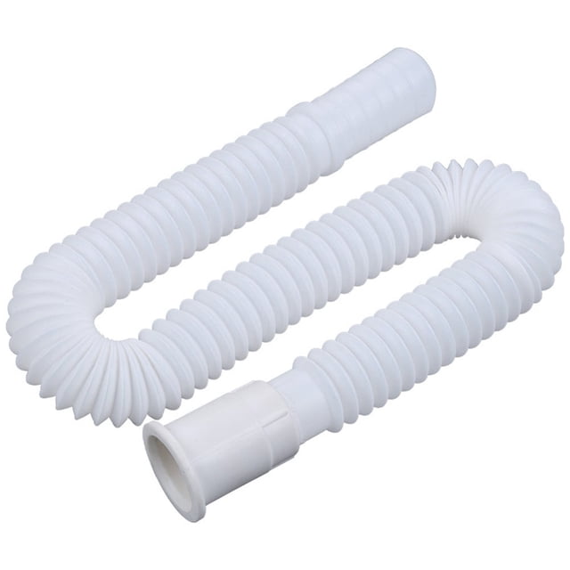 Tubo de drenaje flexible y expandible, tubo de plástico para desagüe de lavabo.