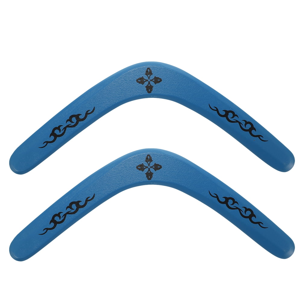 2pcs Handmade Boomerangs Wooden Boomerangs VShaped Returning
