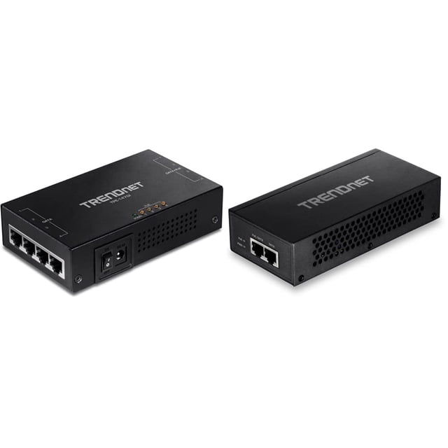 Paquete de inyectores PoE+ Gigabit TPE-147GI TPE-117GI de TRENDnet
