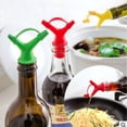 thumbnail image 2 of 2 Pieces Double Head Bottle Mouth Stopper for Soy Sauce Bottle, Wine Bottles,Oil Bottles and Ect, 2 of 5