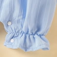 thumbnail image 6 of Yindaity Baby Bodysuit Girls' Long Sleeve Bodysuits One-piece 100% Organic Cotton for Baby Girls' Light Blue,0-3 Months, 6 of 7