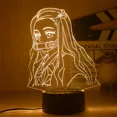 thumbnail image 1 of Figura de Anime Demon Slayer Nezuko Agatsuma Zenitsu, luz nocturna, decoración de dormitorio para niños, lámpara Led Kimetsu No Yaiba, regalo de cumpleaños, 1 of 4
