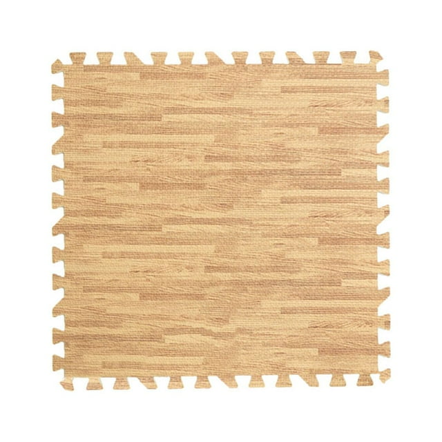 kurtrusly Home Floor Mat Carpet Blanket Exercise Gym Bathroom EVA Rug Kid Play Crawling Wood Pattern Foam Carpet