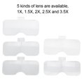 thumbnail image 2 of Qiilu USB Charging 3 LED Lights Headset Magnifier Jewelry Watches Repair Tool Magnifying Glass, Magnifying Glass, Head Band Magnifier, 2 of 8