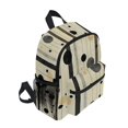 thumbnail image 2 of FORMRS School Backpack with Front Zippered Pocket 12" Student Travel Daypack, Stripes Pattern, 2 of 6