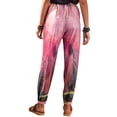 thumbnail image 3 of Gvmfive Women Casual Boho Tie Dye Print Loose Pants Sports Jogger Sweatpants Trousers, 3 of 4