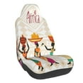 thumbnail image 1 of Fotbe Black African Woman Funda para Asiento de Auto con Estampado – Impermeable y Antisudor – Ajuste Universal, Lavable a Máquina, Antideslizante (1 Pieza), 1 of 5