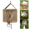 thumbnail image 5 of Yucurem Portable Hanging Napkin Holder with Hook Paper Storage Box Camping Storage (Khaki), 5 of 10