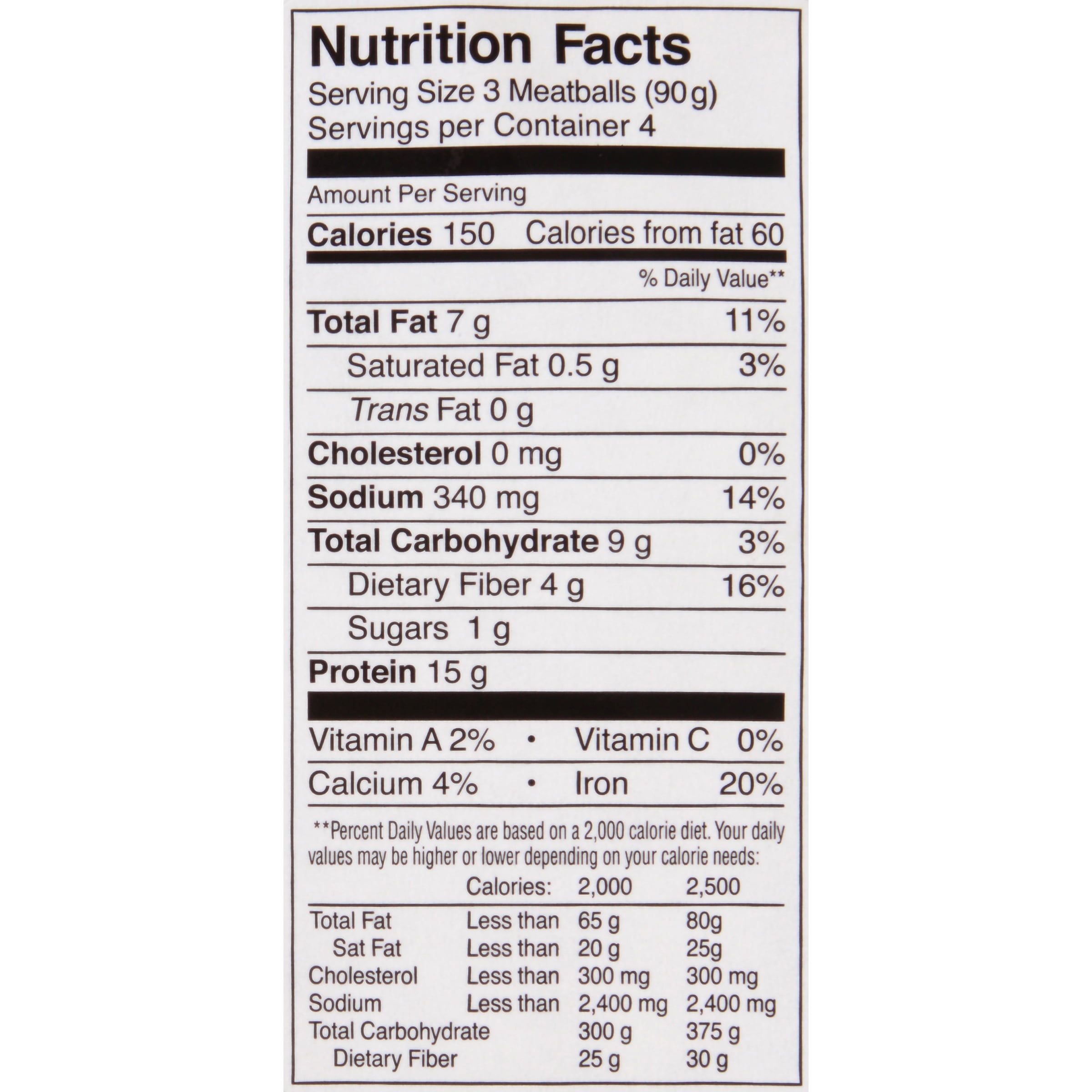 Gardein Classic Meatless Meatballs 12 7 Oz Bag Walmart Com