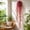 100#Hot Pink, variant on Artificial Hanging Plant Wall Garland Decor, Lifelike Green Leaves Flower Vine Boho Style Wall Decor No Maintenance Accent, Bedroom Living Room Office Party Decor for Home Wall Styling